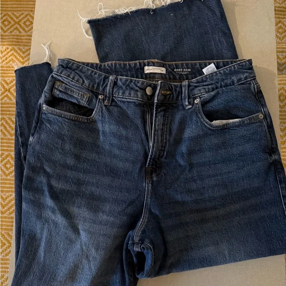 Good American Women's Dark Blue Jeans - Picture 2 of 6